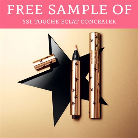 free ysl touche eclat samples|ysl touche eclat concealer.